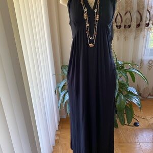 Saint Grace Anthea Halter Neck Dress In Black By Revolve Size M (Style 574)